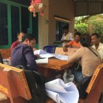 CBO’s leaders meeting on reviewing internal rule regulation of Kampong Seila’s Community Forestry